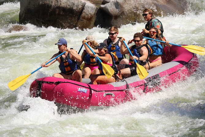 1/2 Day Whitewater Rafting Trip Near Boise, ID - Key Points