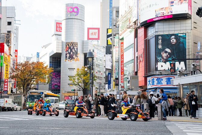 1.5 Hour Go Kart Experience in Shibuya - Safety Measures and Lead Vehicle