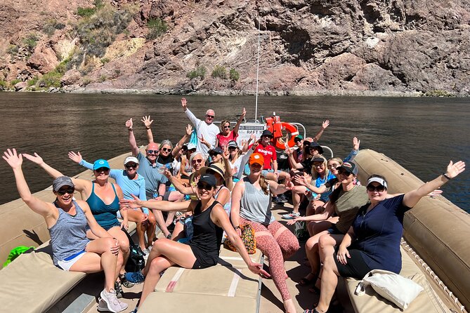 1.5 Hour Guided Raft Tour at Base of Hoover Dam With Transport - Cancellation Policy