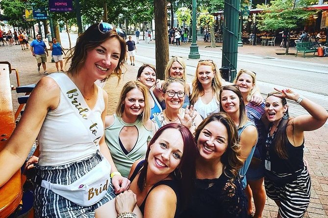 1.5 Hour Private Party Bike Ride in Downtown Memphis - Music and Alcohol Policy
