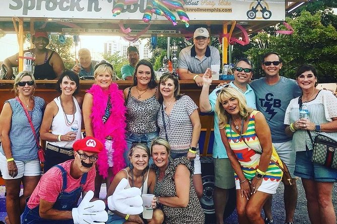 1.5 Hour Private Party Bike Ride in Downtown Memphis - Meeting and End Points