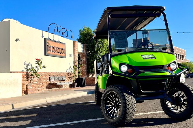 1.5 Hour Stretch Limo Golf Cart Tour, Ultimate Old Town Exploration - Visiting Old Adobe Mission