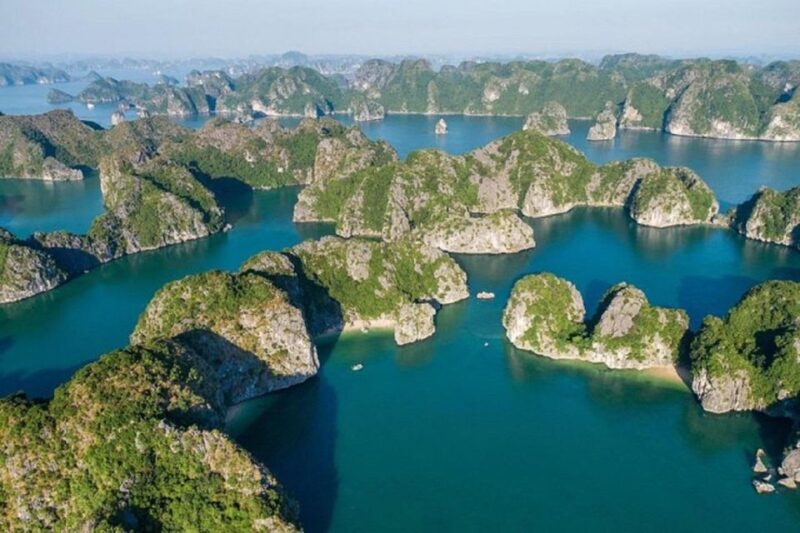 1-Day Halong Bay Cruise/Bus/Lunch/Entrance Fees - Island Visit