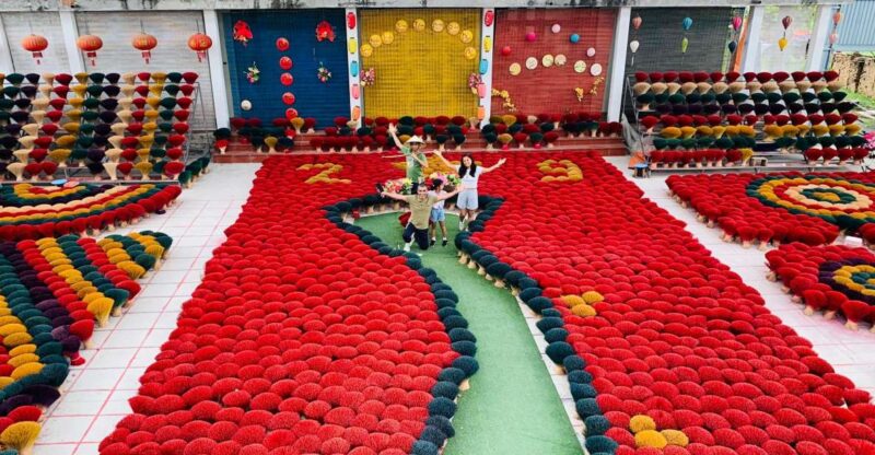 1 Day Tour to Incense Village , Hat Village & MORE - Quang Phu Cau Village