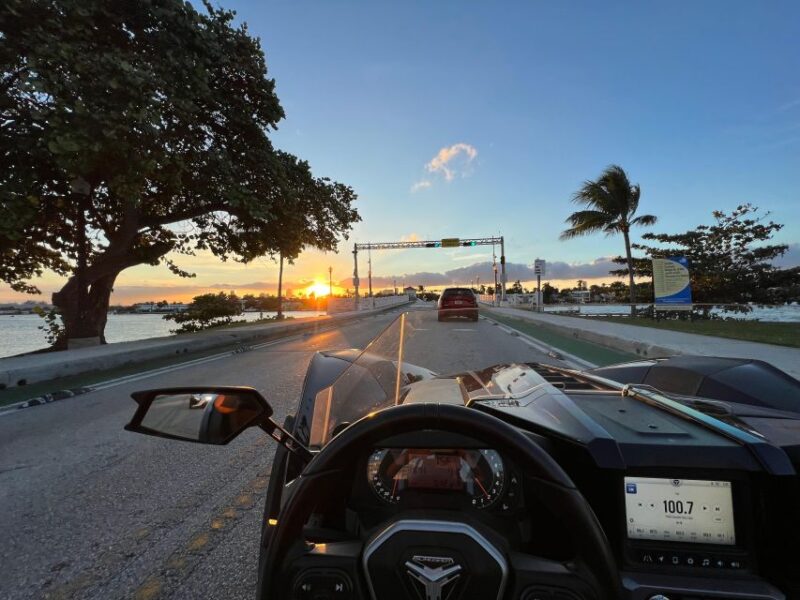 1 Hour & 30min Slingshot Rental Miami - We The Best !! - Key Points