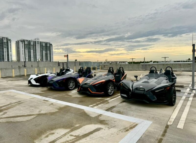 1 Hour & 30min Slingshot Rental Miami - We The Best !! - Unique Driving Experience