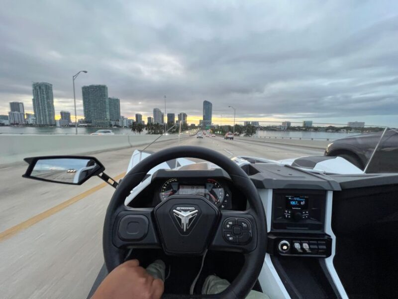 1 Hour & 30min Slingshot Rental Miami - We The Best !! - Vehicle Specifications