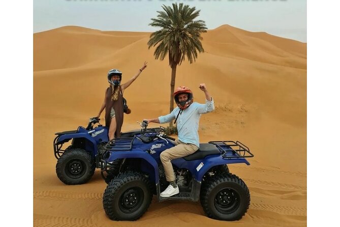 1 Hour ATV Quad Biking in Merzouga Desert & Sandboarding - Pickup and Transportation