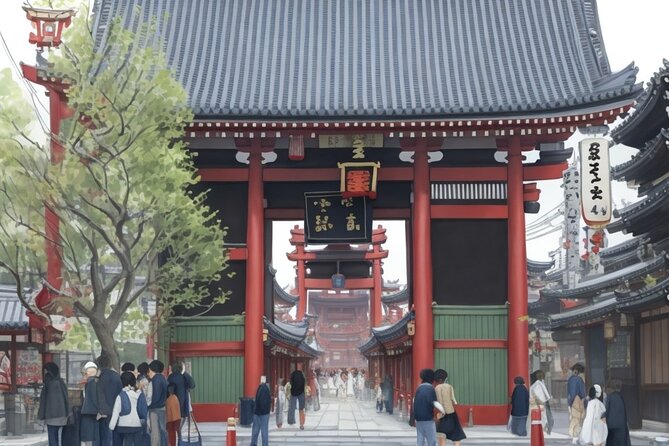 1-Hour Audio Guided Tour in Asakusa Tokyo - Booking Confirmation and Traveler Capacity