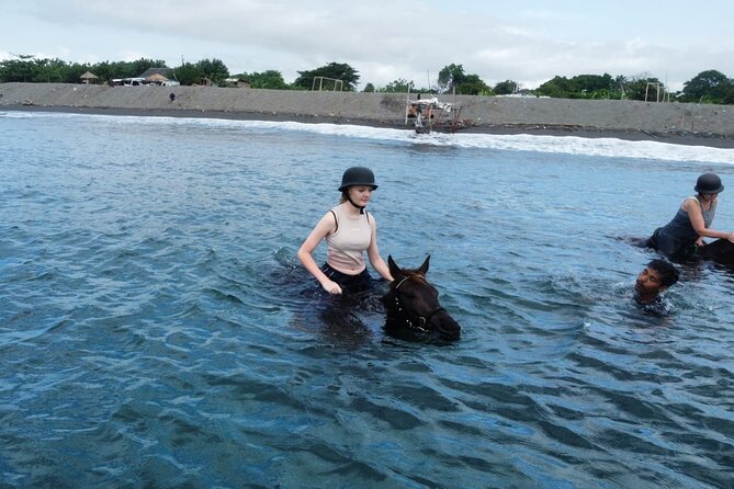 1 Hour Bali Horse Riding & Swim at Padang Galak Beach - Included Features