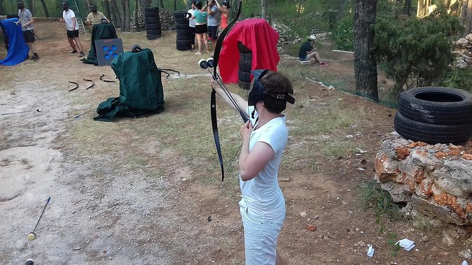 1-Hour Battle Archery Game in Hvar Adventure Park - Inclusions