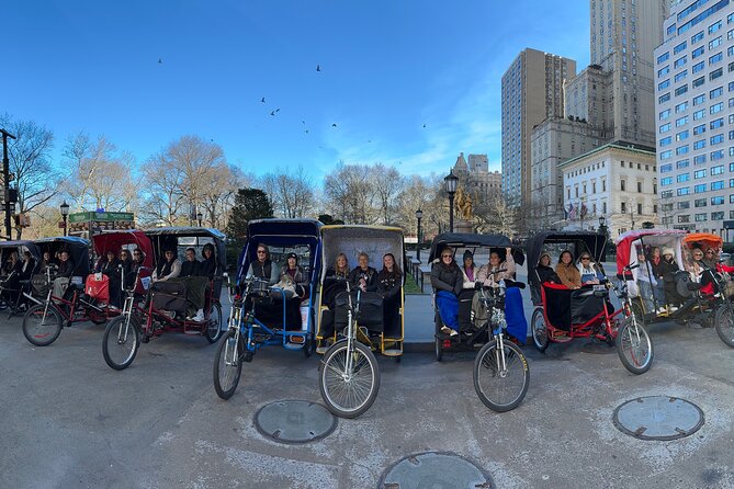 1 Hour Central Park Pedicab Tour. - Booking and Cancellation Policy