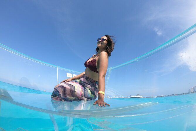 1-hour Clear Boat Tour in Nichupte Lagoon from Cancun - Authentic Experiences from Other Travelers
