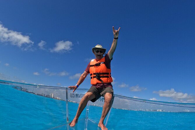 1-hour Clear Boat Tour in Nichupte Lagoon from Cancun - FAQ