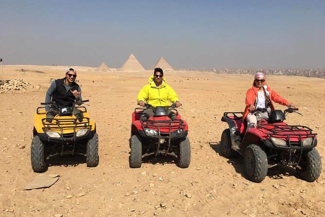 1 Hour Desert Safari by ATV Quad Bike Around Giza Pyramids - Pickup Information