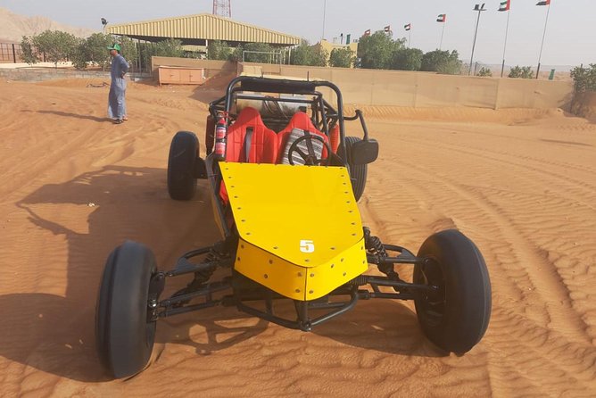 1-Hour Dunes Buggy Self-drive, Camel Riding, Sand Boarding In Red Desert Dunes - Sand Boarding Thrill