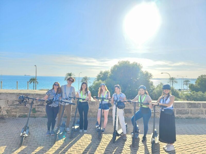 1 Hour Electric Scooter Tour in Palma De Mallorca - Itinerary and Experience