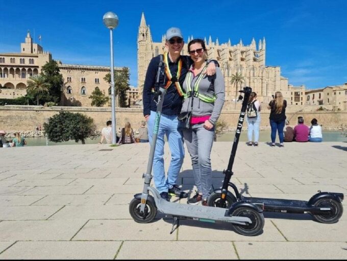 1 Hour Electric Scooter Tour in Palma De Mallorca - Tour Duration