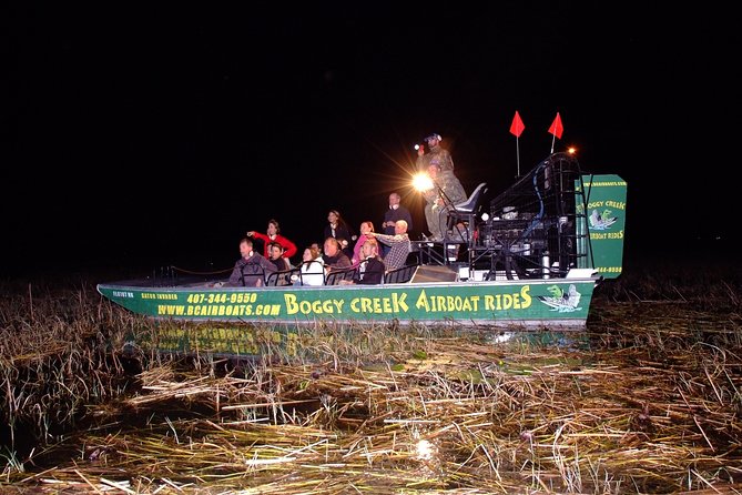 1-Hour Evening Airboat Ride - Confirmation and Accessibility