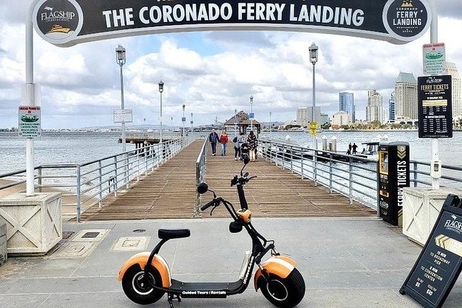 1 Hour GPS Guided Scooter Tour: Harbor/Gaslamp Quarter - Scooter Ride Experience