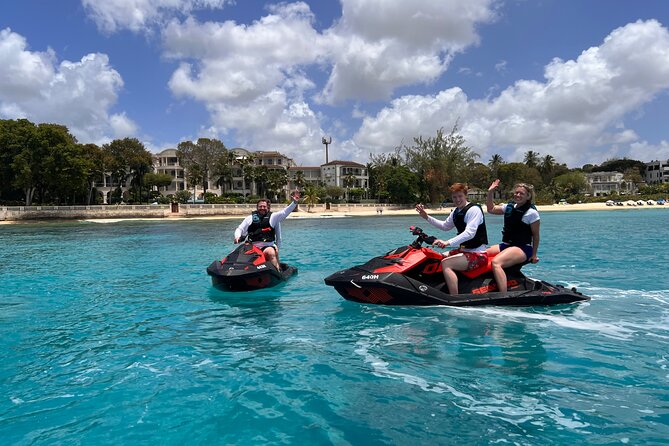 1-Hour Jetski Private Tour in Barbados - Single Rider Per Jetski - Health and Safety Guidelines