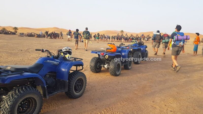 1 Hour Merzouga Desert Quad Biking Tour & Sandboarding - Key Points