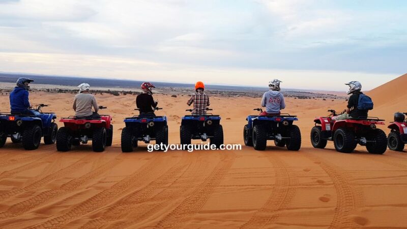 1 Hour Merzouga Desert Quad Biking Tour & Sandboarding - Booking Information