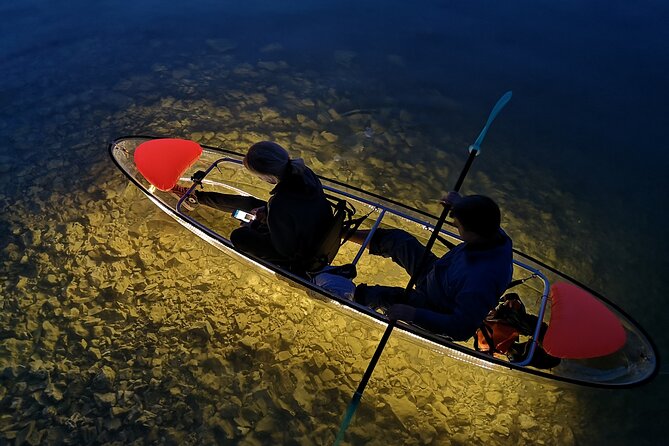1-Hour Night Transparent Kayak Tour in Privlaka - Quick Points