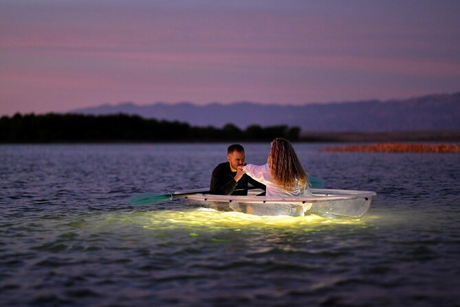 1-Hour Night Transparent Kayak Tour in Privlaka - Unique Experience