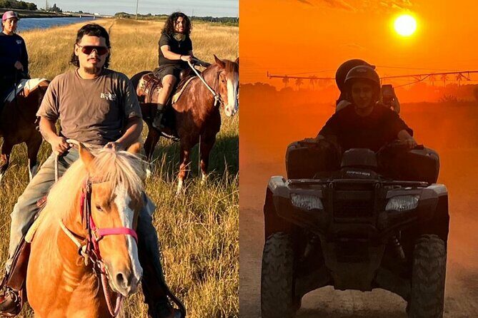 1 hour of ATV + 1 hour horse ride-- free videos and pictures - Key Points