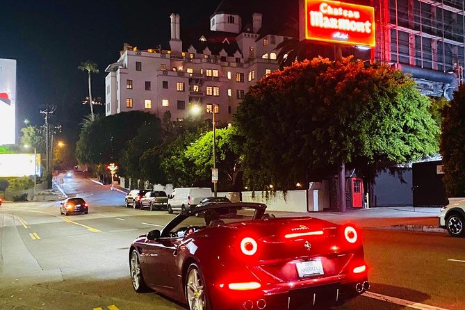 1-Hour Private Ferrari Driving Tour: Hollywood to Beverly Hills - Hotel Pickup and Drop-off Availability