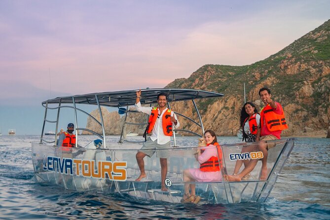 1 Hour Private Navigation in Transparent Boat Arco De Los Cabos - Meeting and End Points