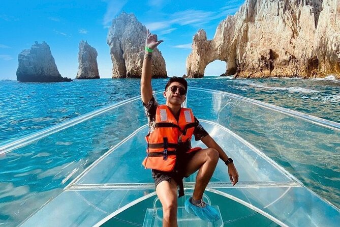 1 Hour Private Navigation in Transparent Boat Arco De Los Cabos - Discovering Arco De Los Cabos