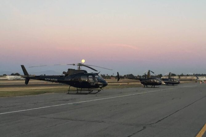 1 Hour Private Romantic Sunset Helicopter Tour - Arriving at the Take-Off Location