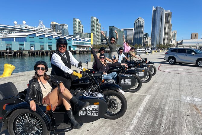 1-Hour Private Scenic Tandem Sidecar Tour in San Diego - Tour Logistics