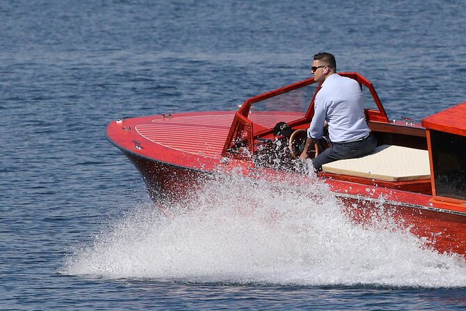 1 Hour Private Wooden Boat Tour on Lake Como 10 Pax - Inclusions