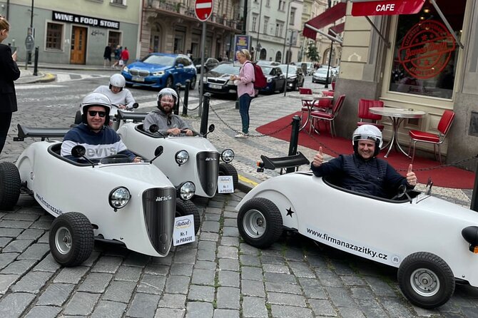 1-Hour Ride Across the Prague in Mini Hot Rod Car - Meeting Logistics