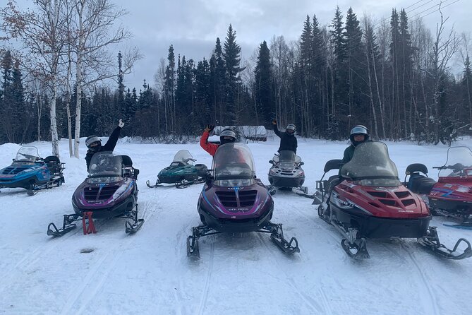 1 Hour Snowmobile Tour in Fairbanks Alaska - Meeting and Pickup