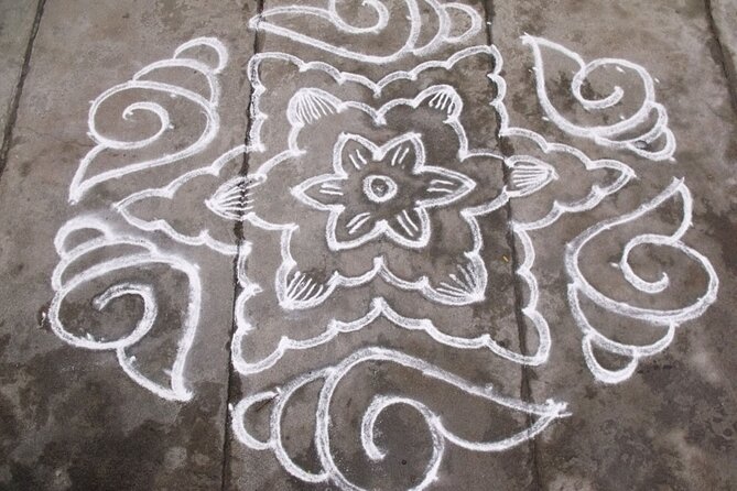 1-Hour Traditional Kolam Art Class Using Colored Flour With Guide - Confirmation and Accessibility