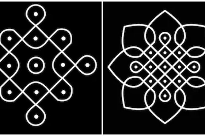 1-Hour Traditional Kolam Art Class Using Colored Flour With Guide - Transportation and Infants