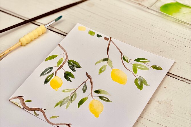 1 Hour Watercolor Workshop in Parikia Paros! - Participant Capacity and Accessibility