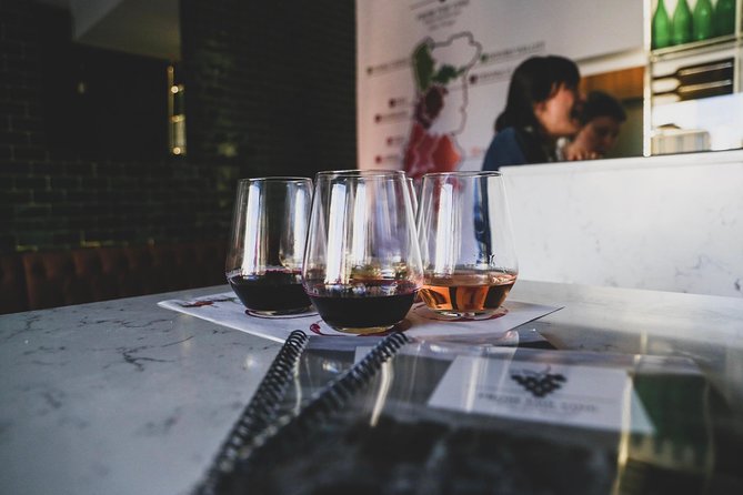 1 Hour Wine Tasting Aperitif Before Dinner - Sampling Three Distinct Wines