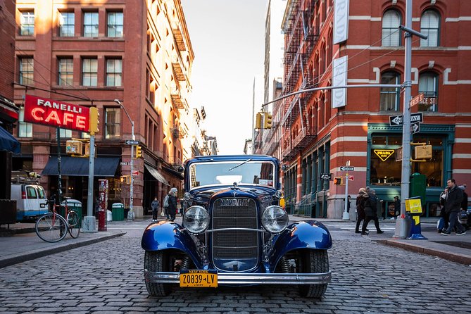 1 HR - NYC Private Classic Car Experience - Downtown - Landmark Attractions Visited