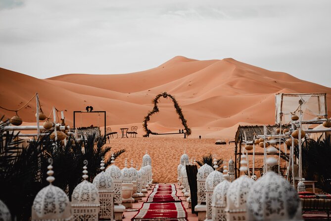 1 Night Camel Trek Over Erg Chebbi Dunes Merzouga No Extra - Moroccan Dinner at the Campsite