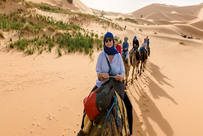 1 Night Camel Trek Over Erg Chebbi Dunes Merzouga No Extra - Inclusions and Logistics