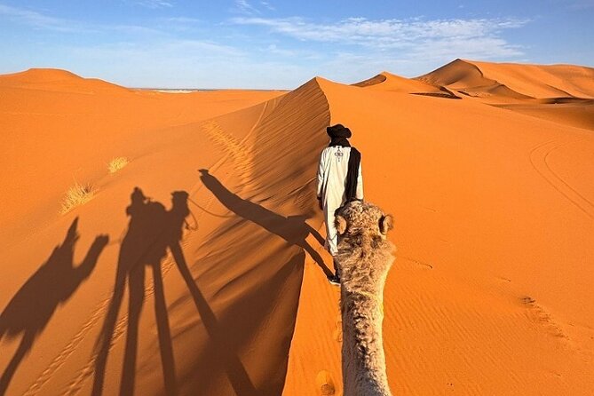 1 Night in Desert Camp Merzouga & Camel Ride & Back by Jeep (4x4) - ATV Quad Biking (Optional)