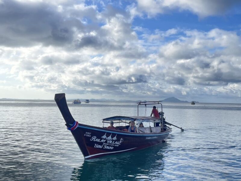(1 Way) Join Boat From Ao Nam Mao to Railay - Key Points