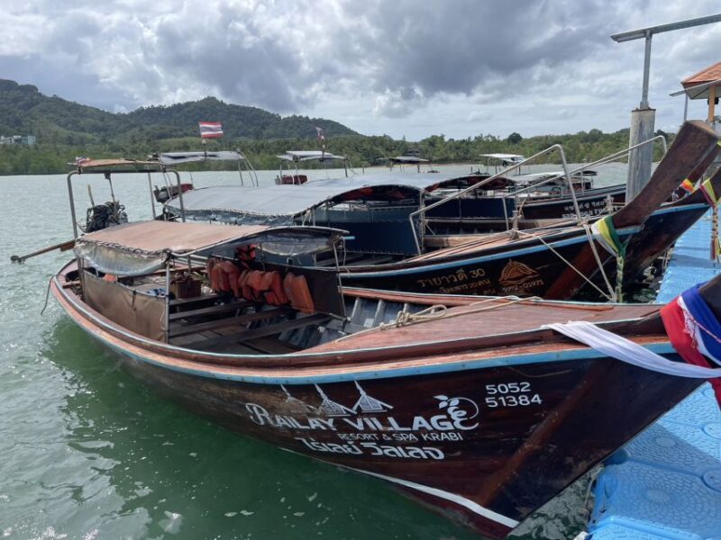 (1 Way) Join Boat From Ao Nam Mao to Railay - Adventure Activities in Railay