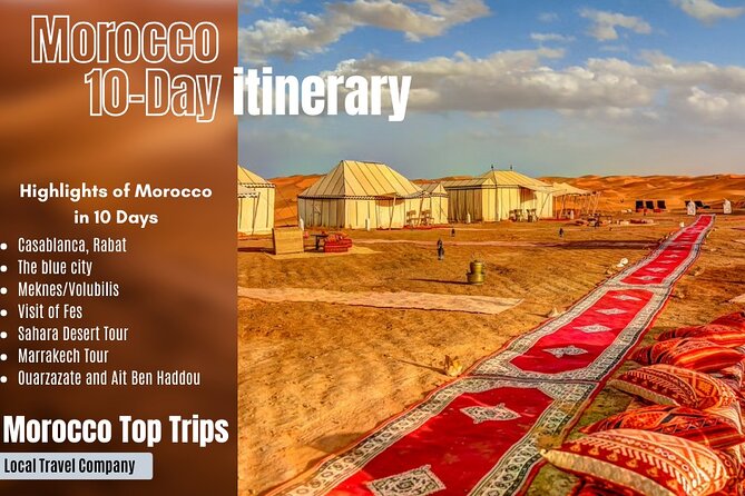 10-Day Luxury Private Vacation Package in Morocco - Sightseeing Experiences