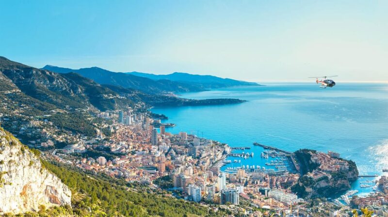 10-Minute Panoramic Flight From Monaco - Key Points